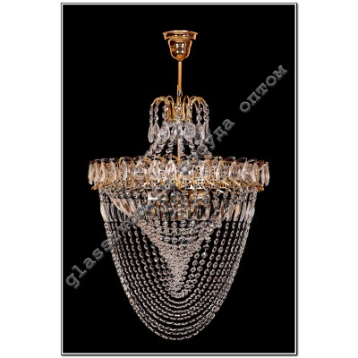 Crystal Katerina Lamp 5 lamps with whirlpool suspender 