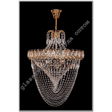 Crystal Katerina Lamp 5 lamps with whirlpool suspender 