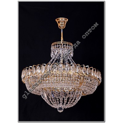 Lamp "Crystal Ring" Diam. 500 mm Dome 